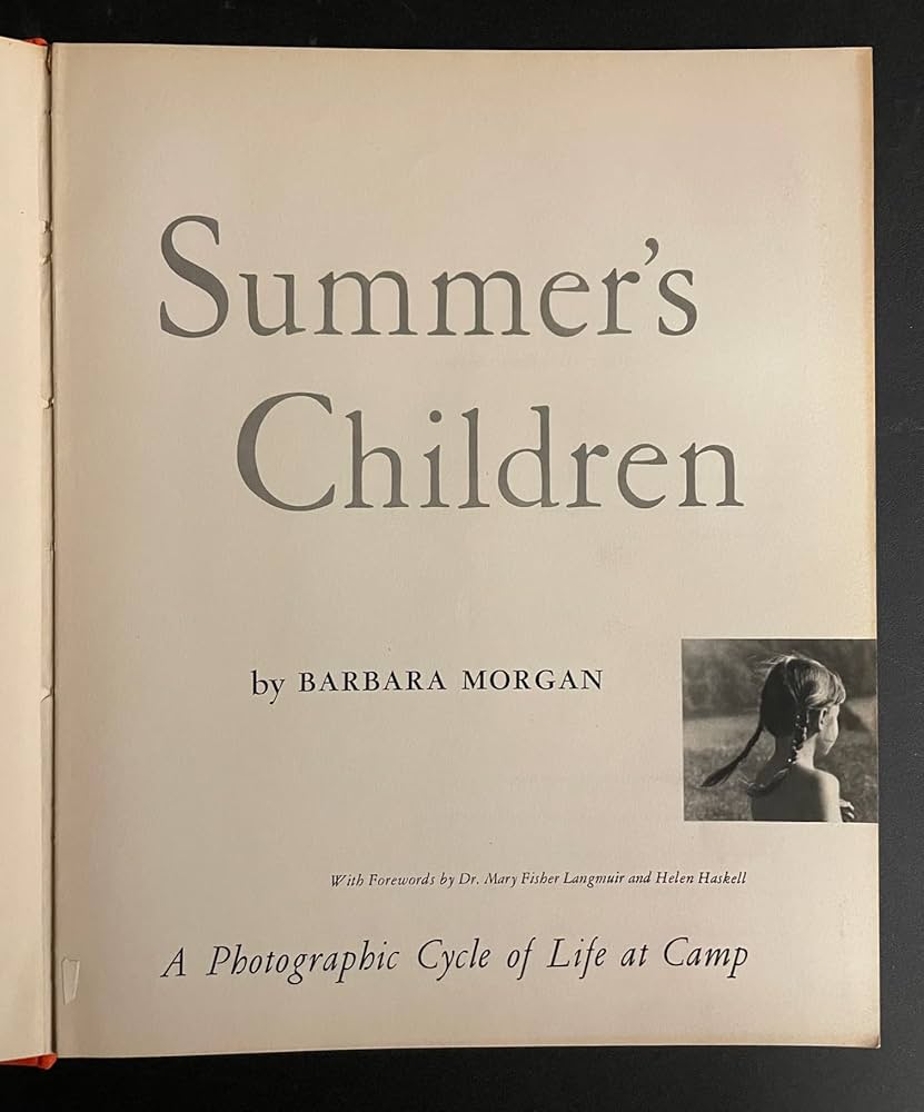 summer's children バーバラ・モーガン 写真集 Amazon.com